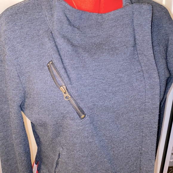 Converse Sweatshirt Motorcycle Jacket - Picture 9 of 9